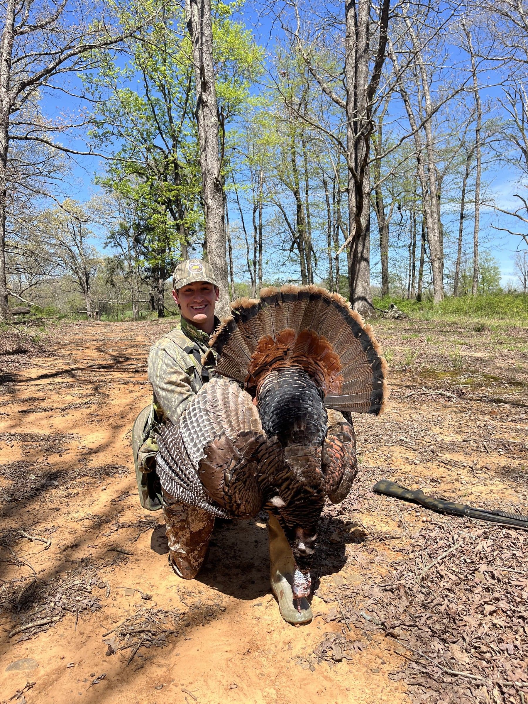 Dawson Wagner turkey hunting